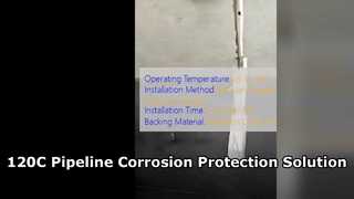 3LPP Heat Shrink Sleeve for 120C Pipeline Corrosion Protection