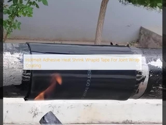 Hotmelt Adhesive Heat Shrink Wrapid Tape For Joint Wrap Coating