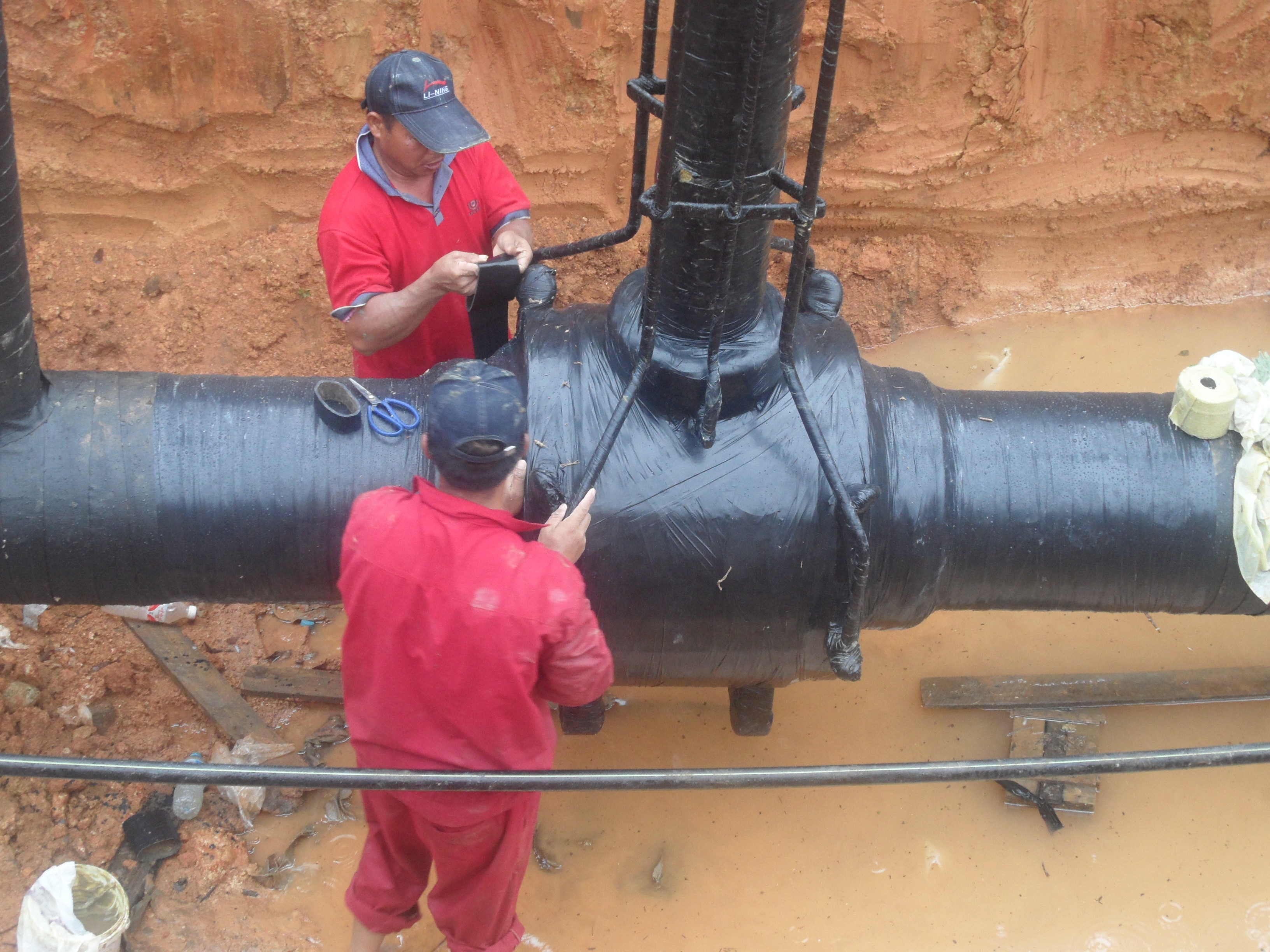 Petrolatum Tape Application